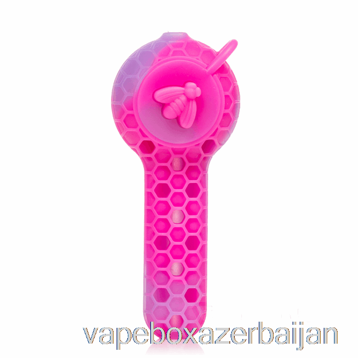 E-Juice Vape Stratus 2-in-1 Silicone Spoon Bubblegum (Magenta / Purple)